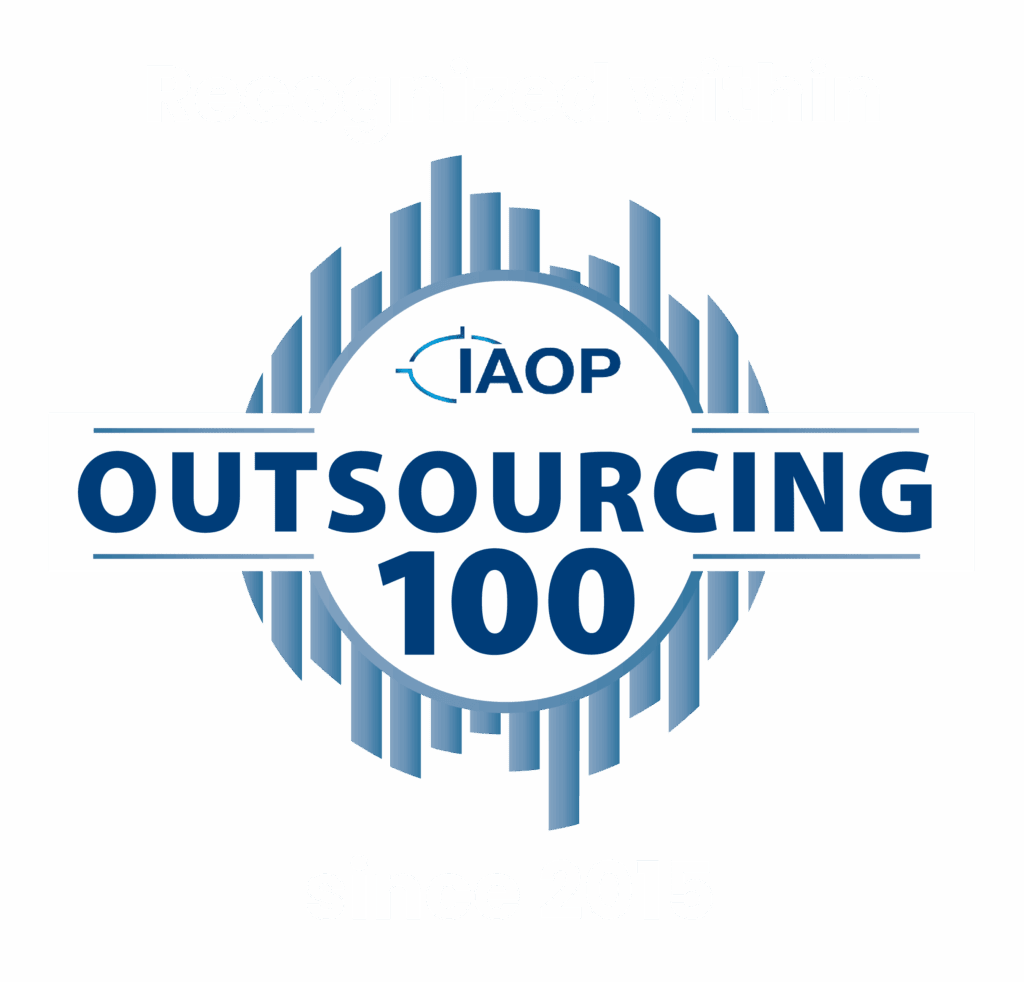 Recognized by IAOP as a leader in the outsourcing industry featured in the Outsourcing 100 since 2015