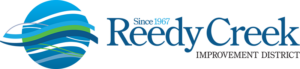 Logo of Reedy, featuring blue and green waves, representing innovation and sustainability in water management solutions.