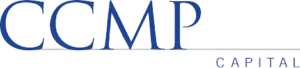 CCMP Capital logo featuring bold blue letters, representing investment and financial services.