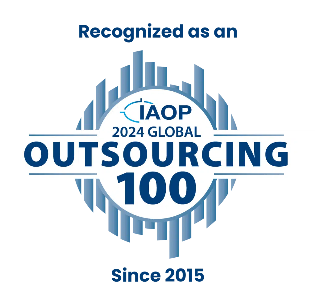 IAOP Global Outsourcing 100 Recognition Badge