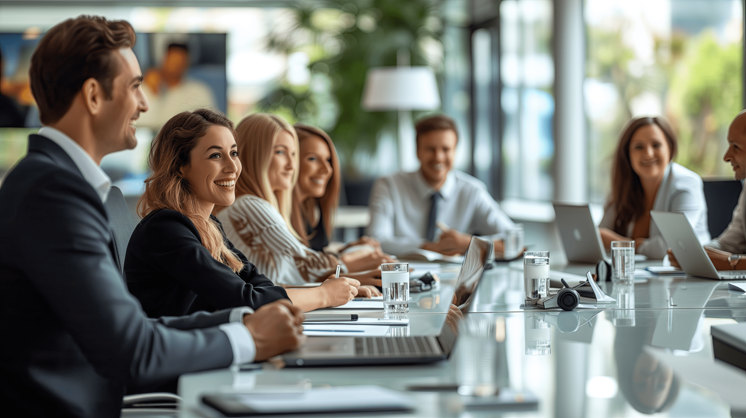 HR professionals discussing the benefits of outsourcing to boost efficiency and cut costs