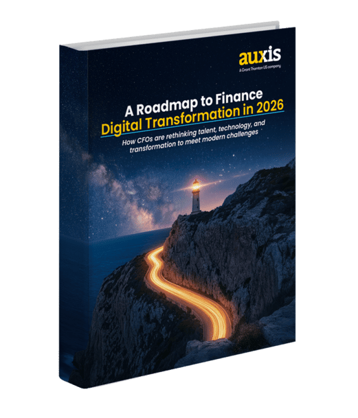 Digital transformation roadmap for finance in 2026 highlighting technology and talent rethinking for modern challenges
