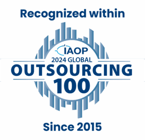 IAOP Auxis celebrates 10 years recognized in the 2024 Global Outsourcing 100 reflecting excellence in the outsourcing industry