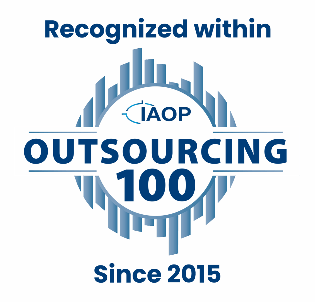 Recognized as part of the IAOP Outsourcing 100 highlighting excellence in outsourcing since 2015