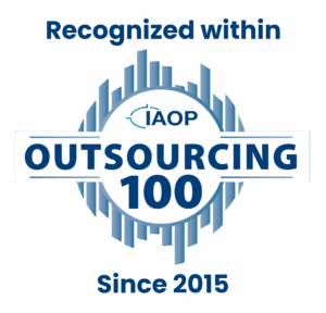 Recognized as part of the IAOP Outsourcing 100 highlighting excellence in outsourcing since 2015