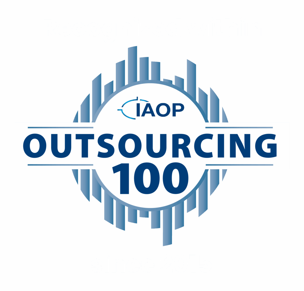 Recognized by IAOP as a leader in the outsourcing industry featured in the Outsourcing 100 since 2015
