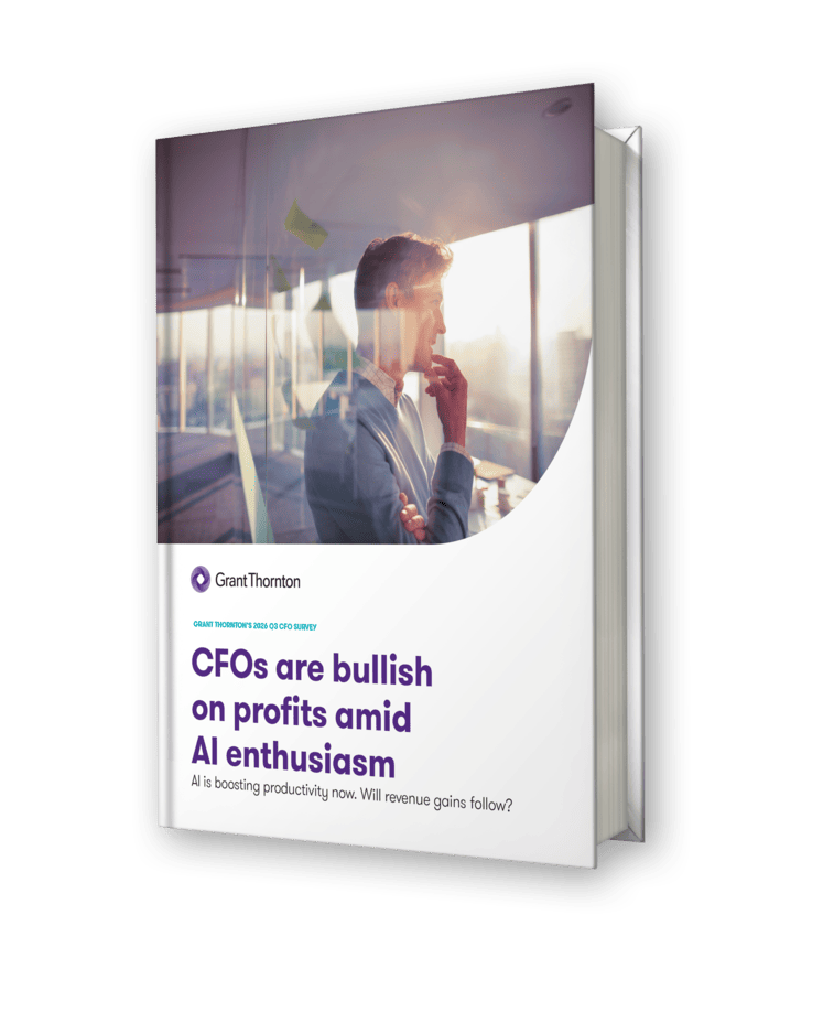 CFO survey highlights optimism about profits and AIs role in boosting productivity for future revenue growth