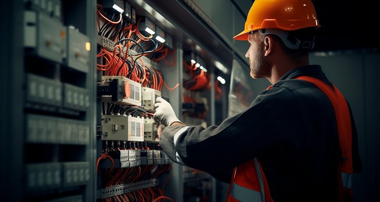 Electrical engineers assess the integrity of electrical systems